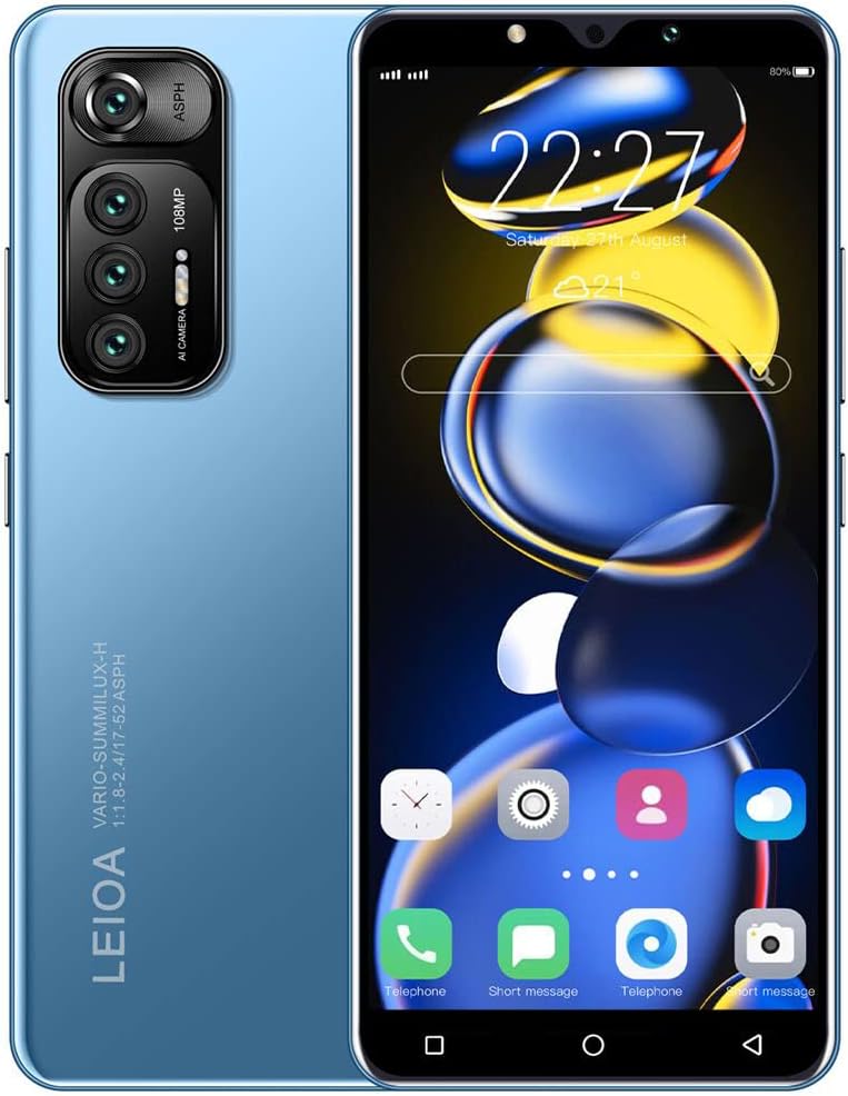 Smartphone Offer of the Day, 5.0 inch IPS Display, 16GB ROM 128GB Expandable, Android 9.0, Dual SIM Dual Camera Cheap 3G Mobile Phones (R35 - Black) - Amazing Gadgets Outlet