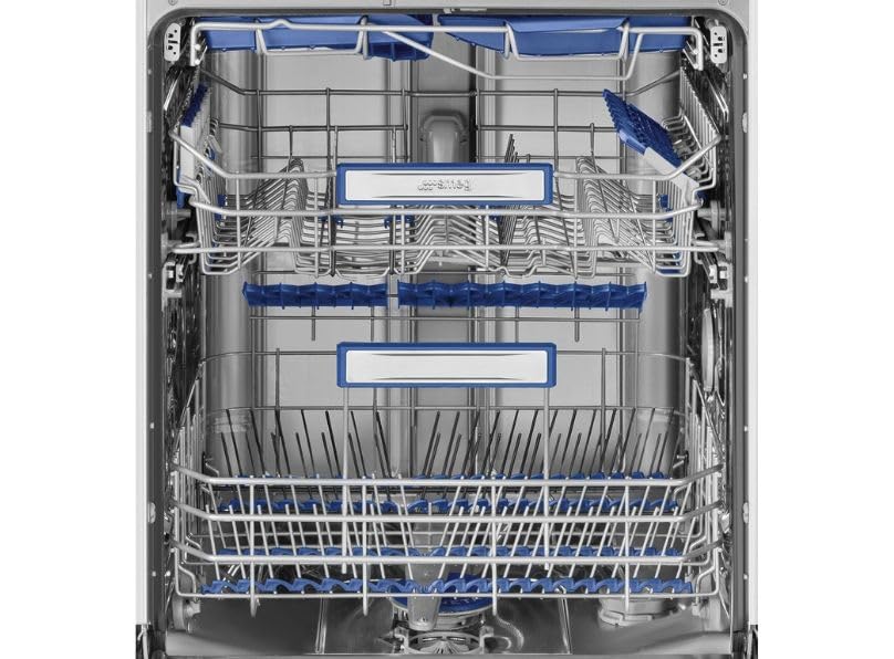 Smeg DI324AQ 14 Place Setting Fully Integrated Standard Dishwasher with Silver Control Panel, Rapid Wash, EnerSave, A Energy Rating - Amazing Gadgets Outlet