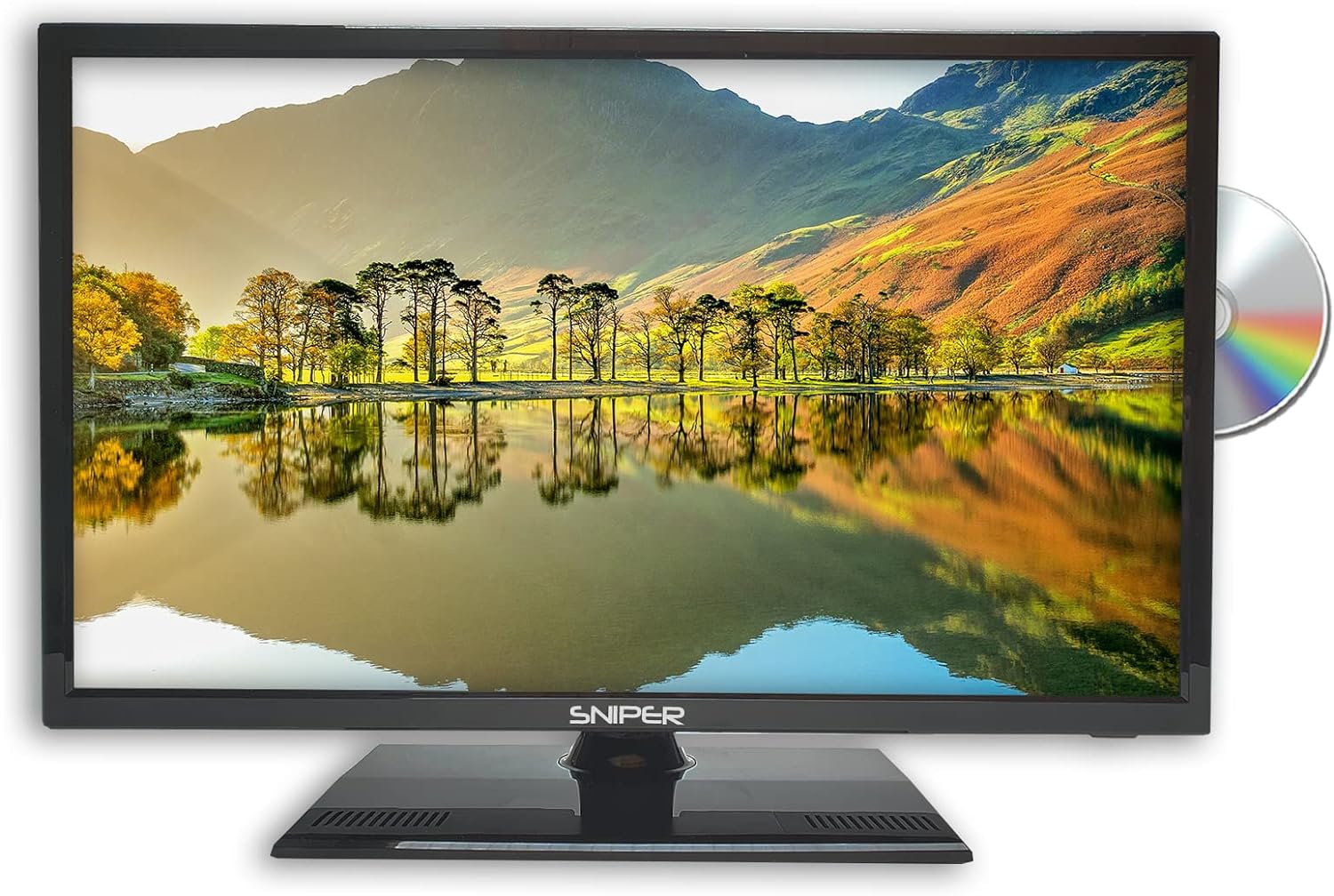 Sniper 22″ HD LED Travel TV, DVD, Satellite S2 and Freeview T2, 12V, 24V & Mains. Bluetooth 4.0 - Amazing Gadgets Outlet