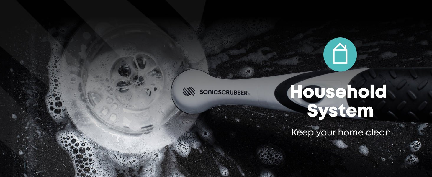 SonicScrubber Original Household Combi Brush - High Power Motor - 4 Replaceable Heads - Power Scrubbing – Use in Home, Kitchen & Bathroom - Cleans in Crevices - AA Batteries Included   Import  Single ASIN  Import  Multiple ASIN ×Product customi - Amazing Gadgets Outlet