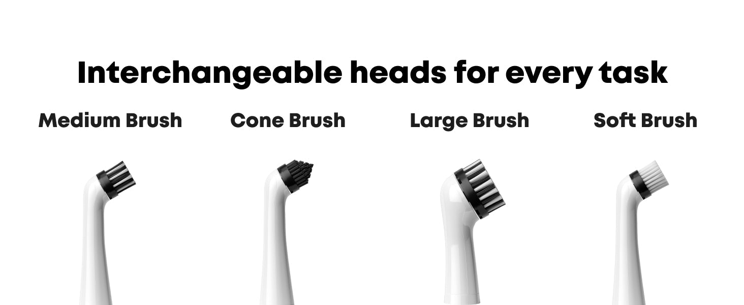 SonicScrubber Original Household Combi Brush - High Power Motor - 4 Replaceable Heads - Power Scrubbing – Use in Home, Kitchen & Bathroom - Cleans in Crevices - AA Batteries Included   Import  Single ASIN  Import  Multiple ASIN ×Product customi - Amazing Gadgets Outlet