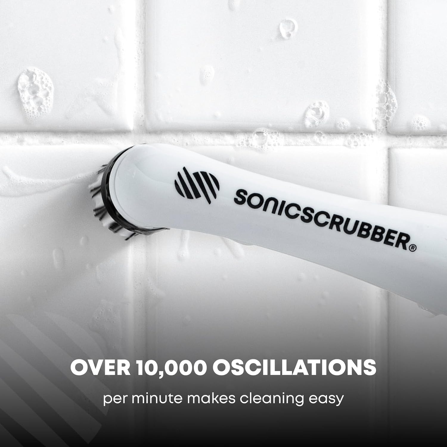 SonicScrubber Original Household Combi Brush - High Power Motor - 4 Replaceable Heads - Power Scrubbing – Use in Home, Kitchen & Bathroom - Cleans in Crevices - AA Batteries Included   Import  Single ASIN  Import  Multiple ASIN ×Product customi - Amazing Gadgets Outlet