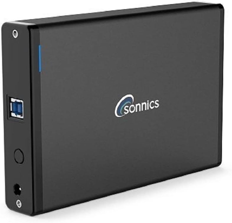 Sonnics 4TB External Hard Drive USB 3.0 High Speed for XBOX ONE / PS4 / Windows PC/Mac - Amazing Gadgets Outlet