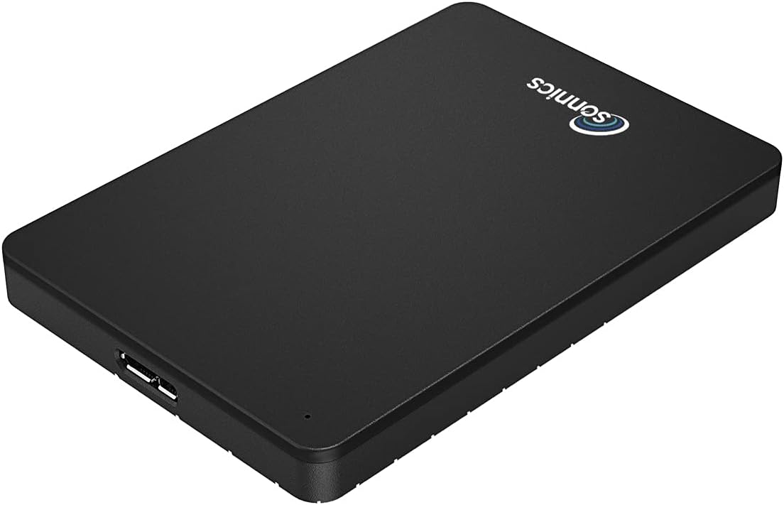 Sonnics 500GB Purple External Portable Hard drive USB 3.0 super fast transfer speed for use with Windows PC, Apple Mac, Smart tv, XBOX ONE & PS4 - Amazing Gadgets Outlet