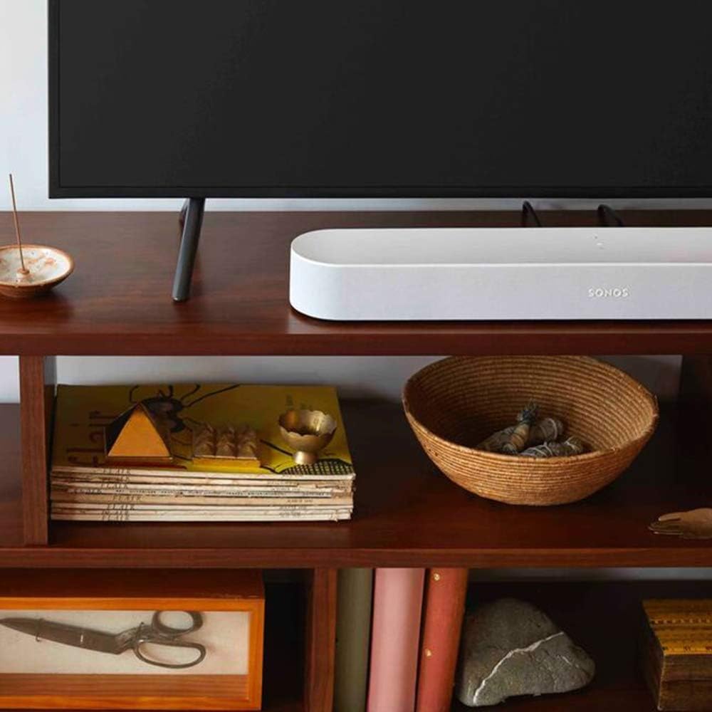 Sonos Beam Compact Smart Soundbar with Alexa built - in in White - Amazing Gadgets Outlet