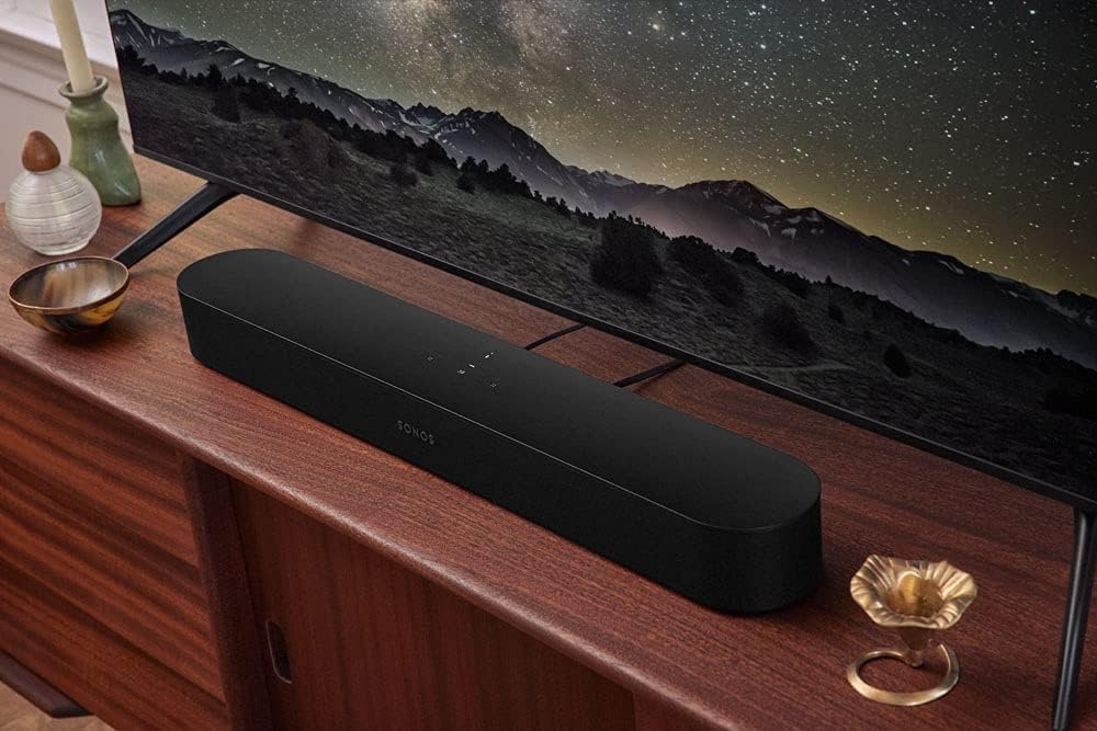 Sonos Beam (Gen 2) The compact smart soundbar for TV, music and more. Black - Amazing Gadgets Outlet