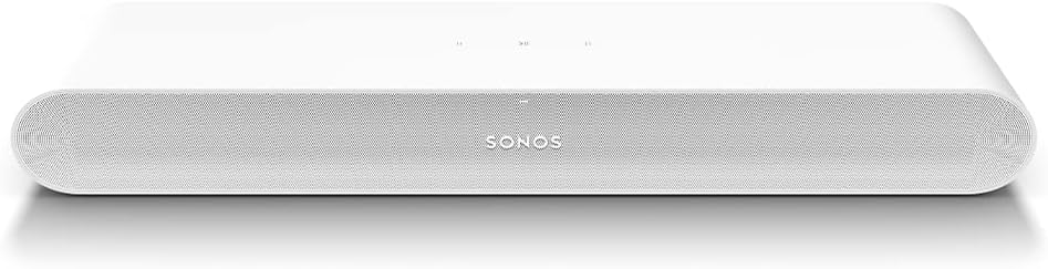 Sonos Ray Soundbar - All - in - one compact and sleek soundbar with Blockbuster sound for movies, gaming and wifi music streaming, compatible App and Apple AirPlay, in black - Amazing Gadgets Outlet