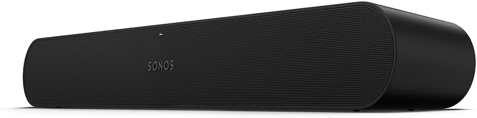 Sonos Ray Soundbar - All - in - one compact and sleek soundbar with Blockbuster sound for movies, gaming and wifi music streaming, compatible App and Apple AirPlay, in black - Amazing Gadgets Outlet