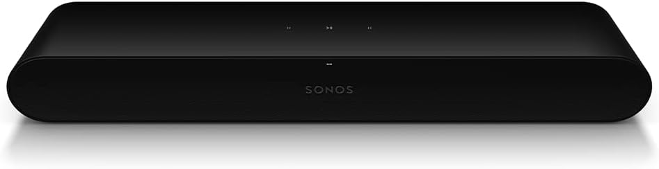 Sonos Ray Soundbar - All - in - one compact and sleek soundbar with Blockbuster sound for movies, gaming and wifi music streaming, compatible App and Apple AirPlay, in black - Amazing Gadgets Outlet