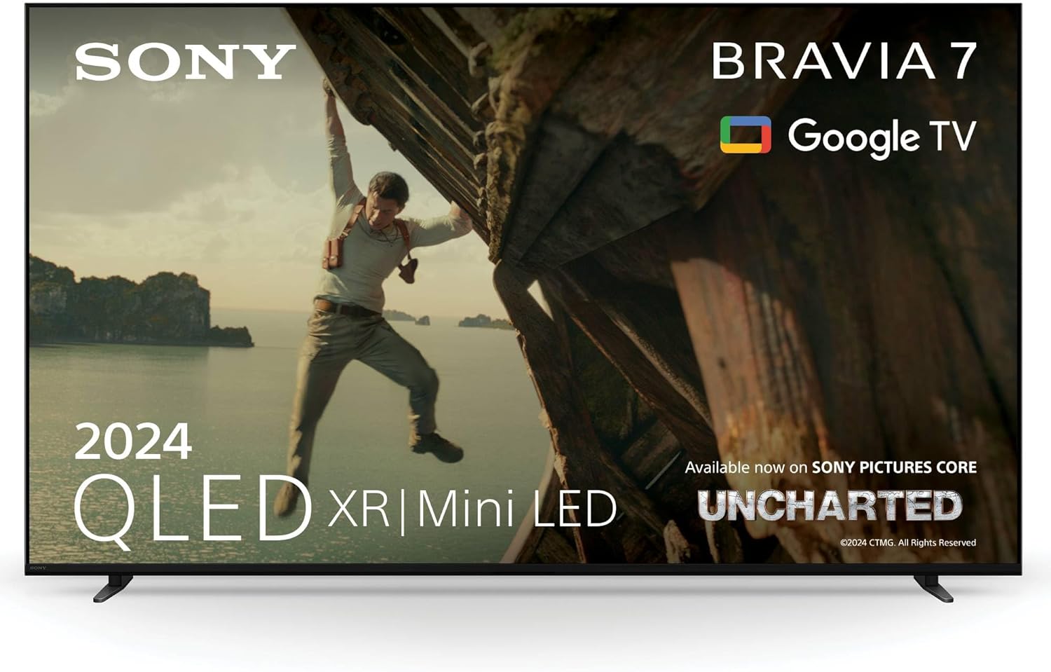 Sony BRAVIA, KD - 55X75WL, 55 Inch, LED, Smart TV, 4K HDR, Google TV, ECO PACK, BRAVIA CORE, Narrow Bezel Design - Amazing Gadgets Outlet