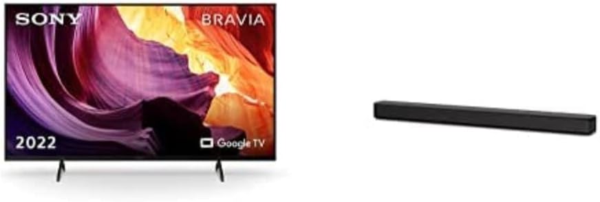 Sony BRAVIA KD - 55X80K - 55 - inch - LCD - 4K Ultra HD (UHD) - High Dynamic Range (HDR) - Google TV - (Black, 2022 model) - Amazing Gadgets Outlet
