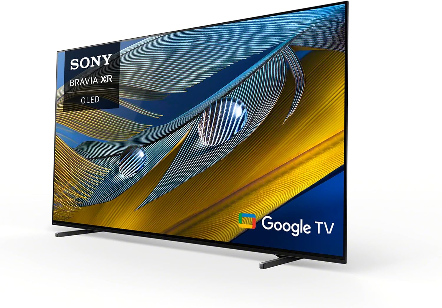 Sony BRAVIA XR OLED XR55A80J - 55 - inch - OLED - 4K Ultra HD (UHD) - High Dynamic Range (HDR) - Google TV - (Black) - Amazing Gadgets Outlet