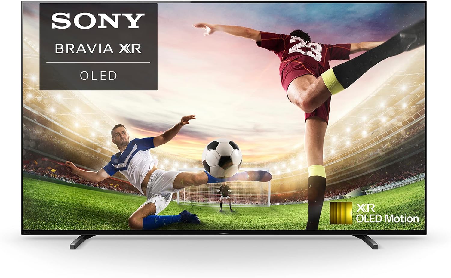 Sony BRAVIA XR OLED XR55A80J - 55 - inch - OLED - 4K Ultra HD (UHD) - High Dynamic Range (HDR) - Google TV - (Black) - Amazing Gadgets Outlet