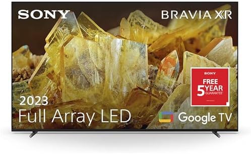 Sony BRAVIA XR, XR - 55X90L, 55 Inch, Full Array LED, Smart TV, 4K HDR, Google TV, ECO PACK, BRAVIA CORE, Perfect for PlayStation5, Aluminium Seamless Edge Design, 5 Year Warranty - Amazing Gadgets Outlet