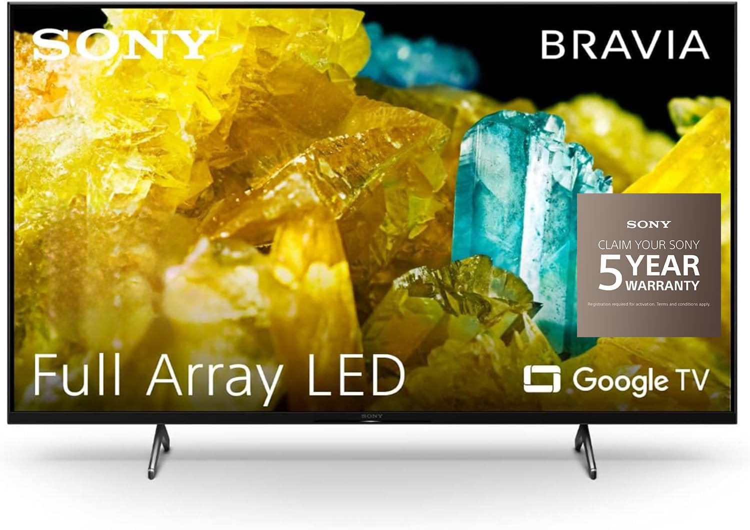 Sony XR - 50X90S – 50 Inch - BRAVIA XR™ - Full Array LED – 4K Ultra HD – High Dynamic Range (HDR) – Smart TV (Google TV) – (2022 model) [Energy Class G] - Amazing Gadgets Outlet