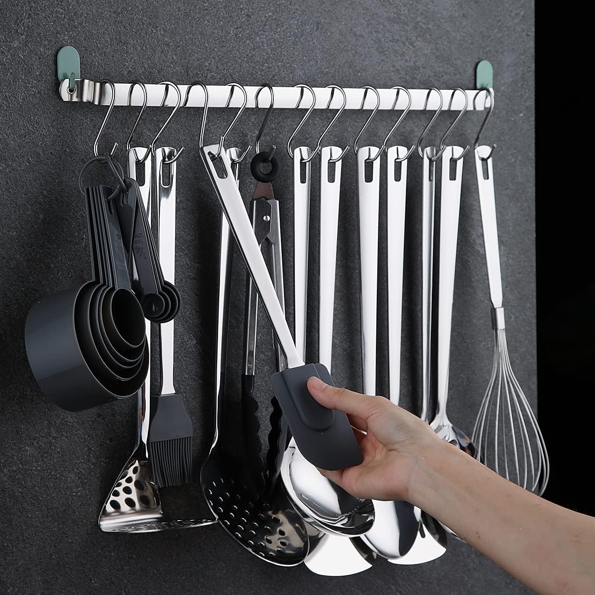 Stainless Steel Cooking Utensils Set,Kyraton 37 Pieces Kitchen Utensils Set,Kitchen Gadgets Cookware Set,Kitchen Tool Set with Utensil Holder Non - Stick and Heat Resistant.Dishwasher Safe - Amazing Gadgets Outlet