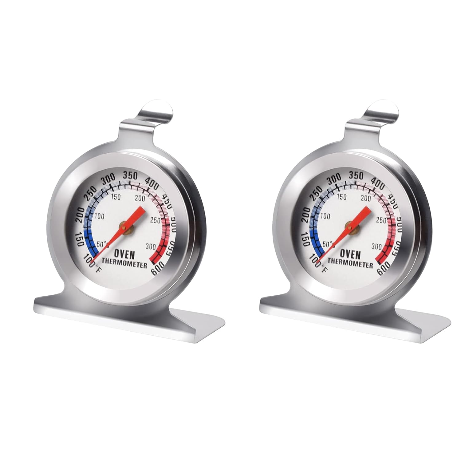 Stainless Steel Oven Thermometer for Fan Oven, Oven Temperature Gauge for Gas Electric ovens, Pizza Oven Accessories Oven Thermometers - Amazing Gadgets Outlet