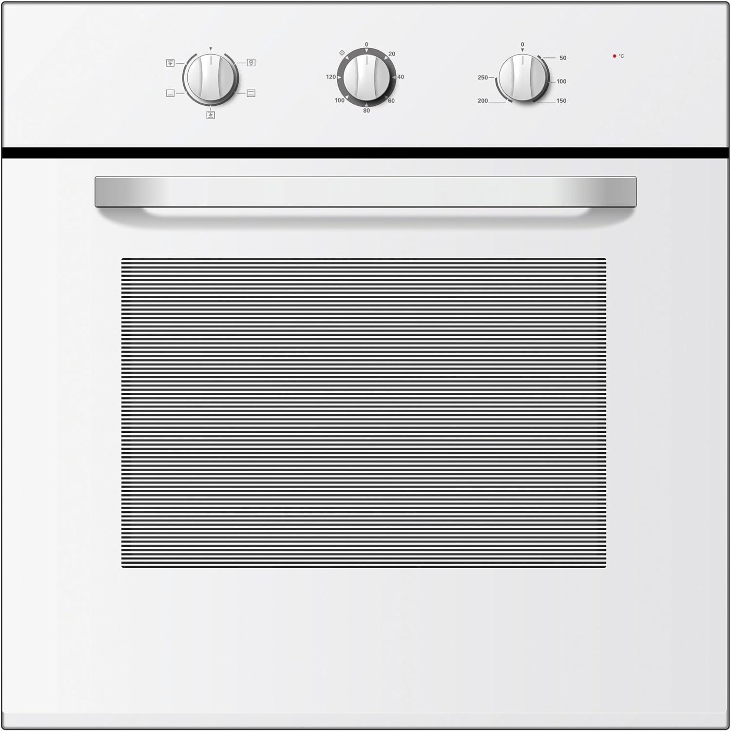 Statesman BSF60BL Built - In Single Cavity Fan Oven, 4 Cooking Functions, 2 Hour Timer, 65L, Black - Amazing Gadgets Outlet