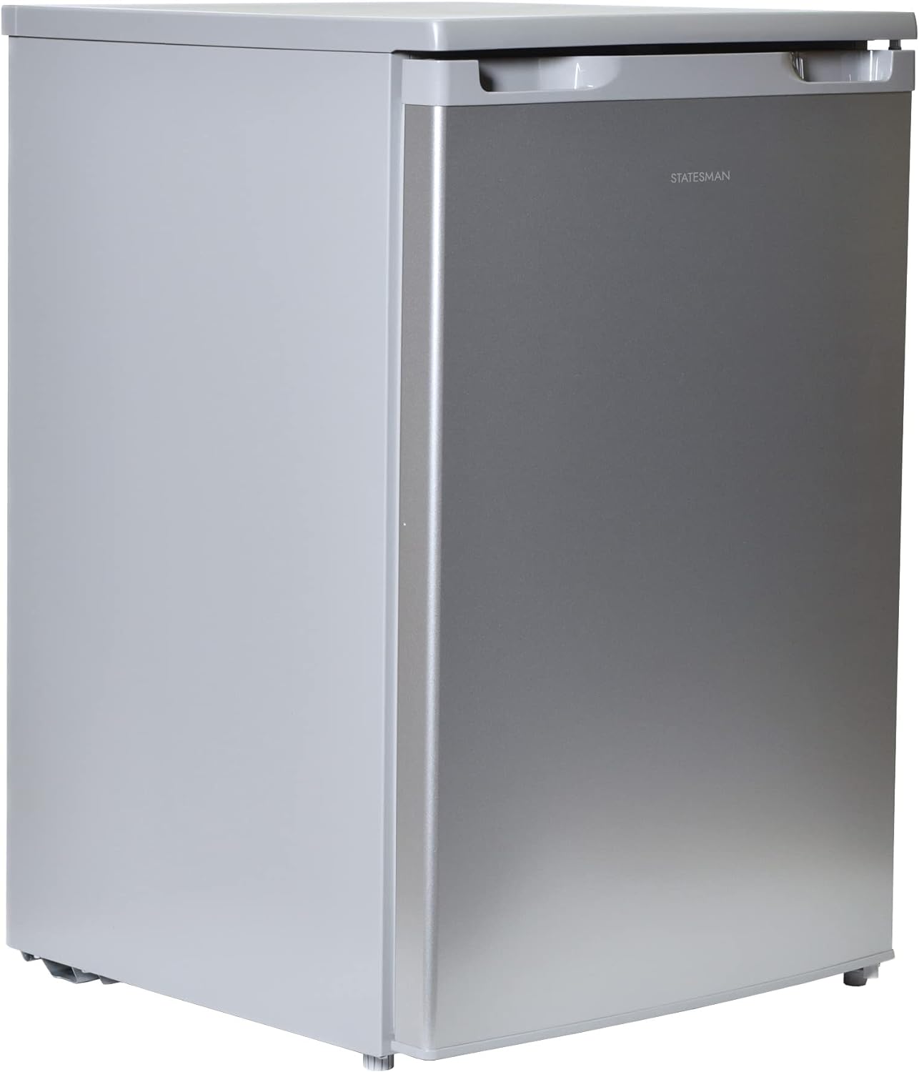 Statesman U355S Under Counter Freezer, 55cm, 86 Litres, 3 Large Capacity Storage Drawers, 4* Freezer, Reversible door, Adjustable Feet, Energy efficient, Silver   Import  Single ASIN  Import  Multiple ASIN ×Product customization General - Amazing Gadgets Outlet