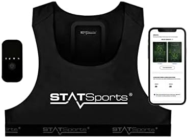 STATSports APEX Athlete Series GPS Soccer Activity Tracker Stat Sports Football Performance Vest Wearable Technology Adult Small - Amazing Gadgets Outlet