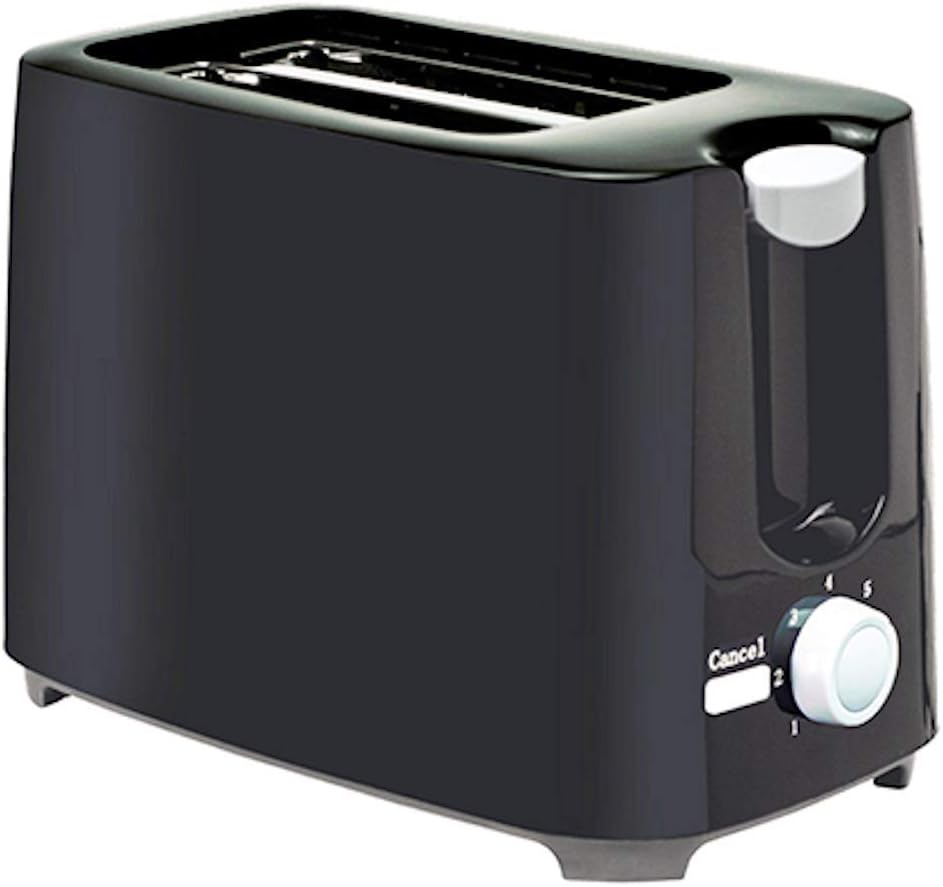 STATUS Madison 2 Slice Toaster - 750W | Black | Variable Browning Control & Removable Crumb Tray | 2SLBLKMADISONX4 - Amazing Gadgets Outlet