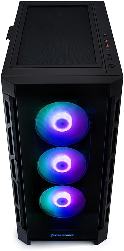 Stormforce Crystal Gaming PC – NVIDIA GeForce RTX 4070 Ti 12GB, Intel Core i7 - 12700F, 1TB SSD, 16GB RAM, WiFi 6, Windows 11, COUGAR Duo Face Pro Case (Amazon Exclusive) - Amazing Gadgets Outlet