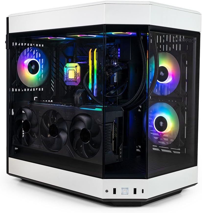 Stormforce Crystal Gaming PC – NVIDIA GeForce RTX 4070 Ti 12GB, Intel Core i7 - 12700F, 1TB SSD, 16GB RAM, WiFi 6, Windows 11, COUGAR Duo Face Pro Case (Amazon Exclusive) - Amazing Gadgets Outlet