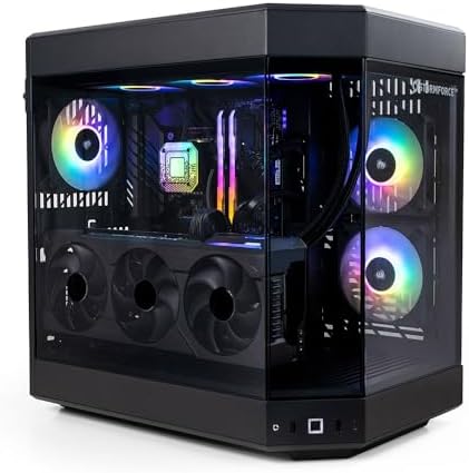 Stormforce Crystal Gaming PC – NVIDIA GeForce RTX 4070 Ti 12GB, Intel Core i7 - 12700F, 1TB SSD, 16GB RAM, WiFi 6, Windows 11, COUGAR Duo Face Pro Case (Amazon Exclusive) - Amazing Gadgets Outlet