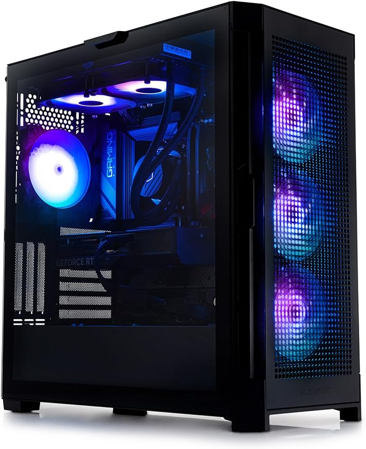 Stormforce Crystal Gaming PC – NVIDIA GeForce RTX 4070 Ti 12GB, Intel Core i7 - 12700F, 1TB SSD, 16GB RAM, WiFi 6, Windows 11, COUGAR Duo Face Pro Case (Amazon Exclusive) - Amazing Gadgets Outlet