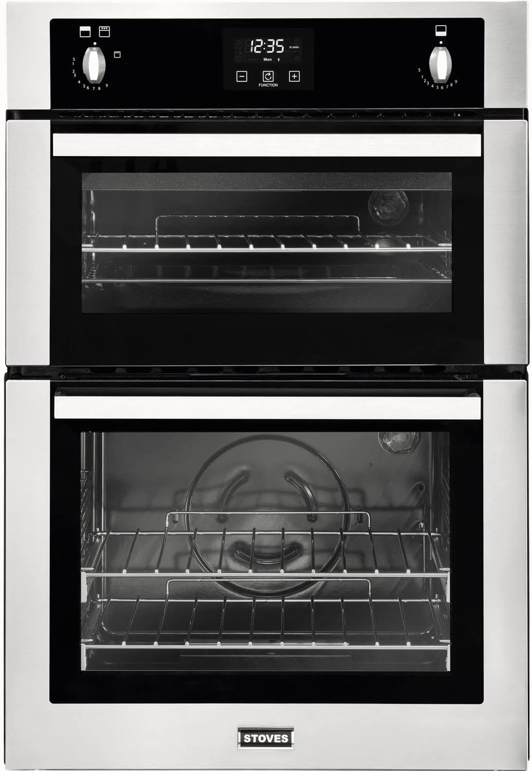 Stoves Built - in Gas Double Oven - Stainless Steel - Amazing Gadgets Outlet