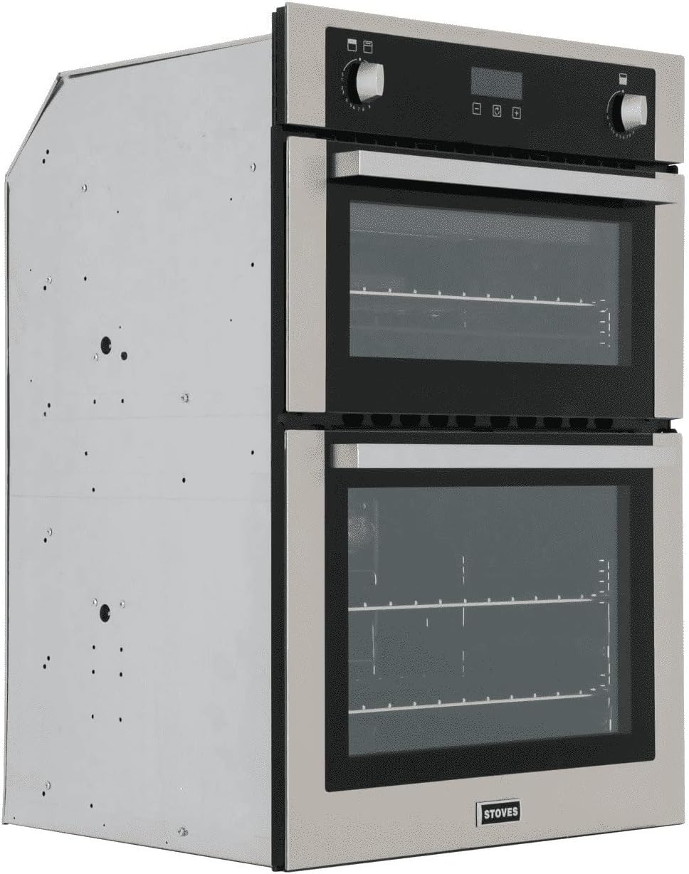 Stoves Built - in Gas Double Oven - Stainless Steel - Amazing Gadgets Outlet