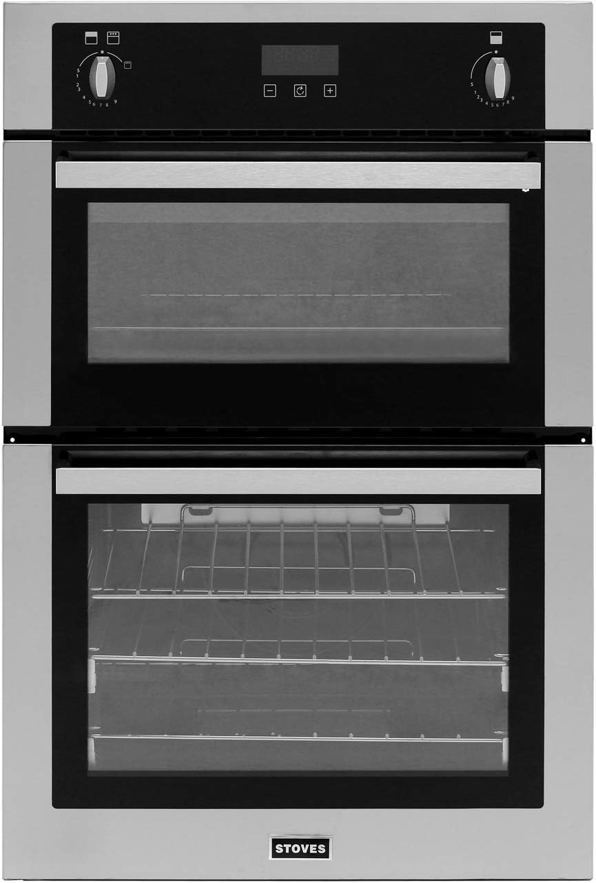 Stoves Gas Built - in Double Oven - Black - Amazing Gadgets Outlet