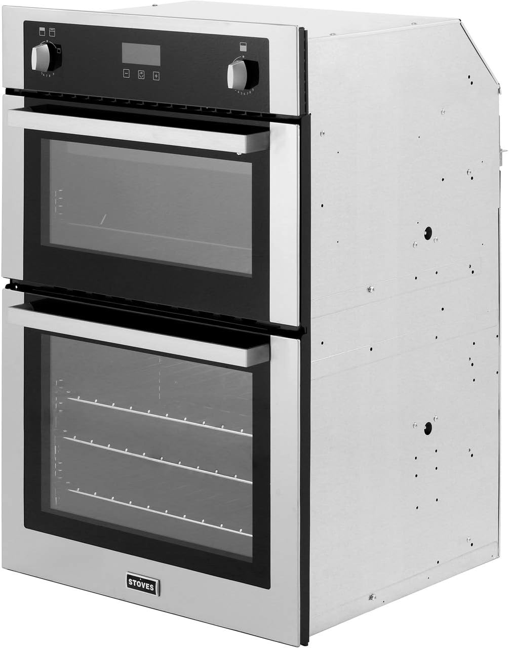 Stoves Gas Built - in Double Oven - Black - Amazing Gadgets Outlet