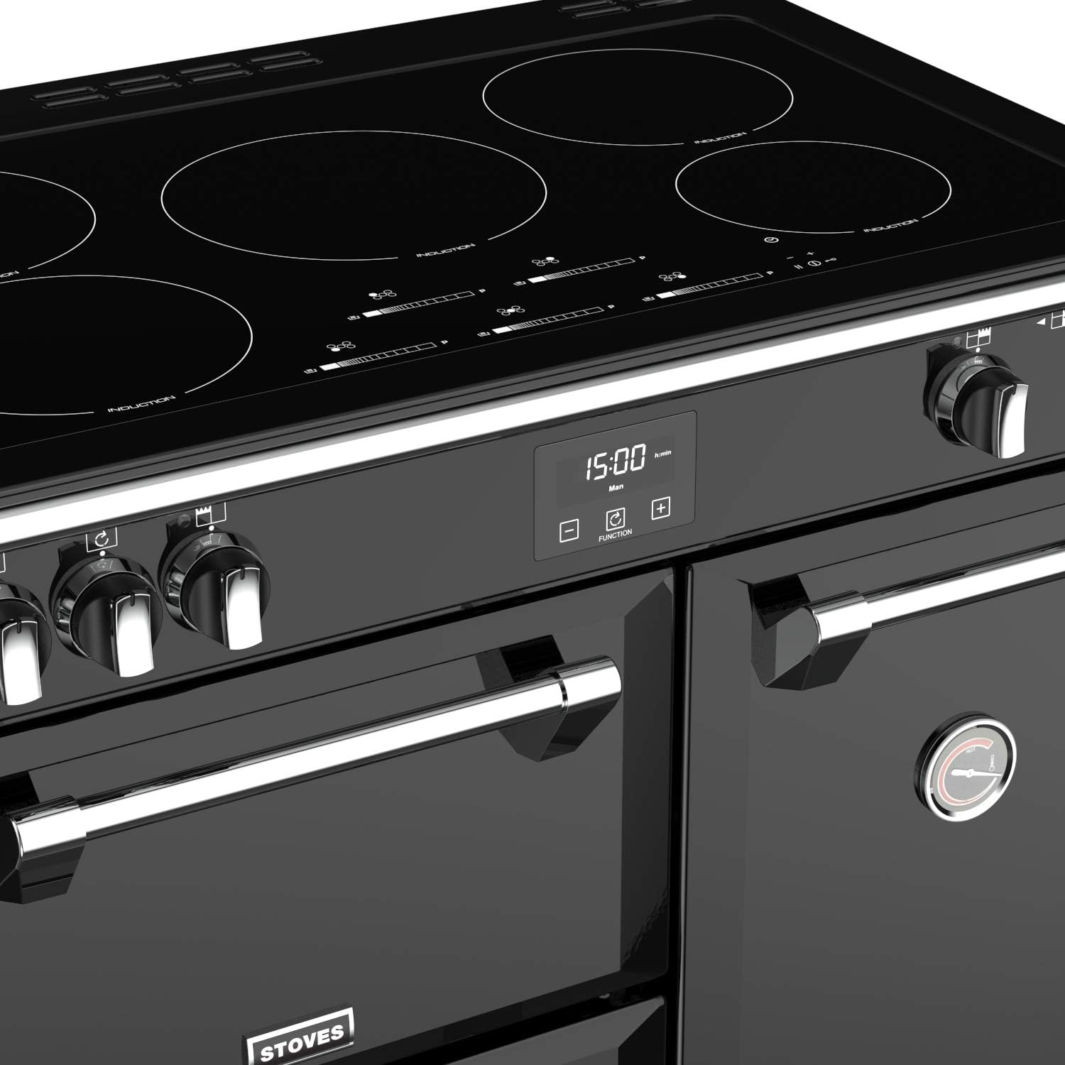 Stoves Richmond S900Ei 90cm Electric Induction Range Cooker - Black - Amazing Gadgets Outlet