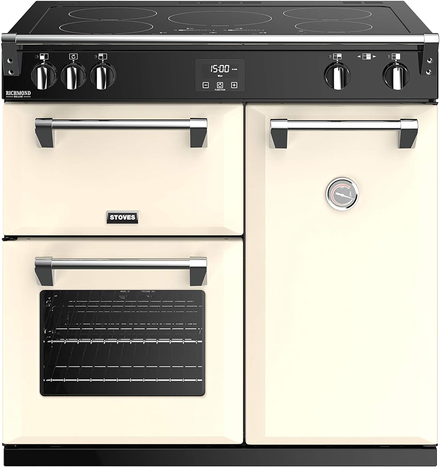 Stoves Richmond S900Ei 90cm Electric Induction Range Cooker - Cream - Amazing Gadgets Outlet