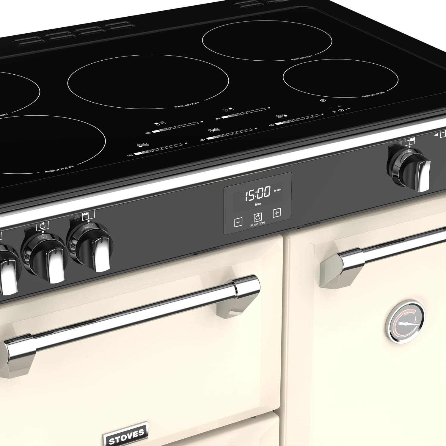 Stoves Richmond S900Ei 90cm Electric Induction Range Cooker - Cream - Amazing Gadgets Outlet