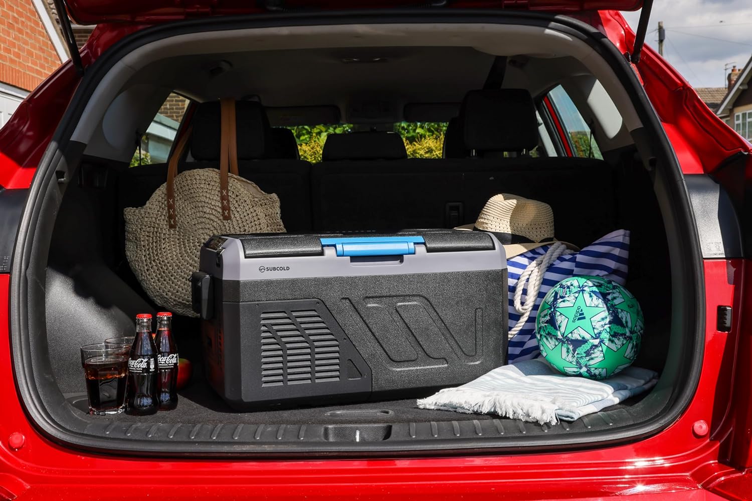 Subcold Trek18 Car Mini Fridge - 18L Portable 12V/24V Fridge Freezer for Vehicle, Truck, Camping, Boat - Quiet Compressor Fridge, Electric Cool Box for Outdoor Picnic, Driving & Travel - Amazing Gadgets Outlet