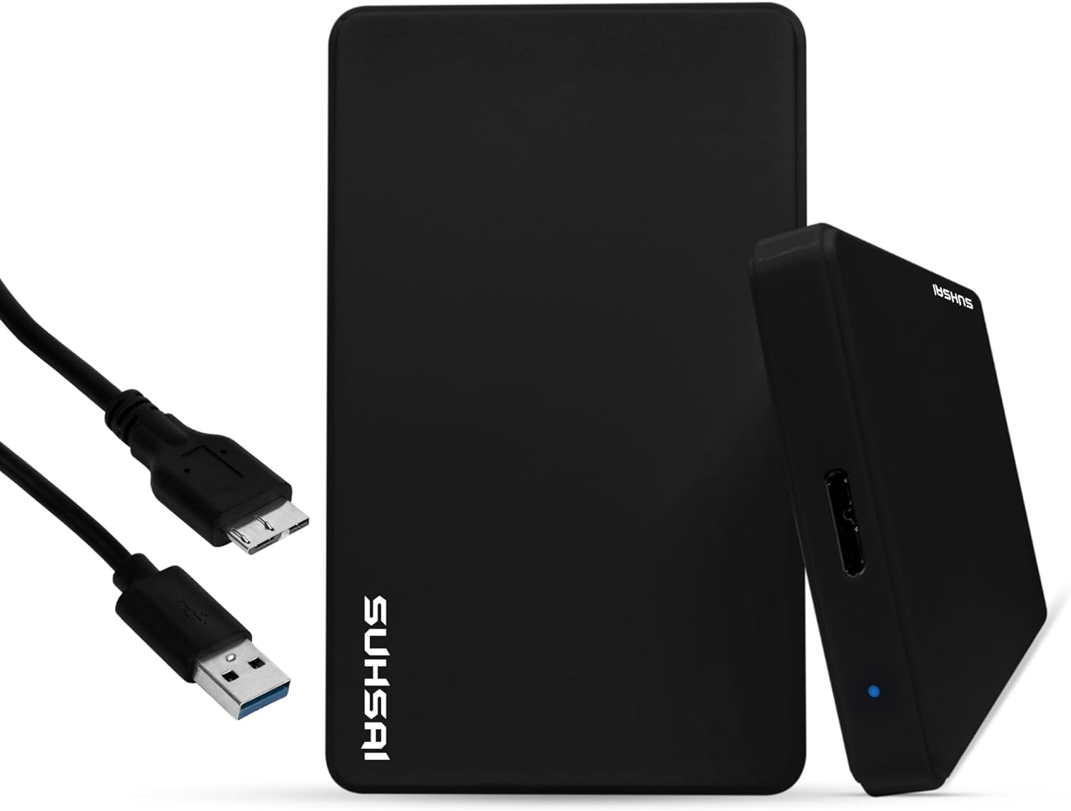 Sushai USB 3.0 External Hard Drive Portable Storage - 2.5" HDD Compatible with Laptop, PC, Playstation, Xbox - 1 Year Warranty - Amazing Gadgets Outlet