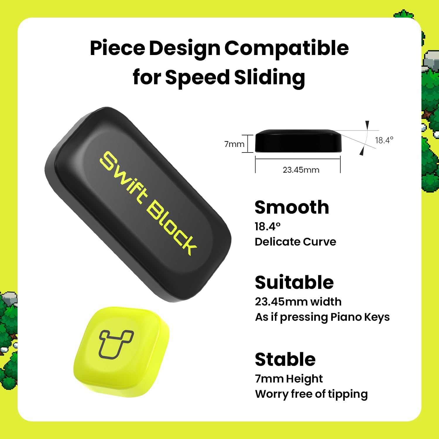 Swift Block wiSlide Super Slide Puzzle Games, Handheld Game More than 1000 Leveled Challenges, AI Tutorials with SlideVerse APP for Kids Gift(Frosted) - Amazing Gadgets Outlet