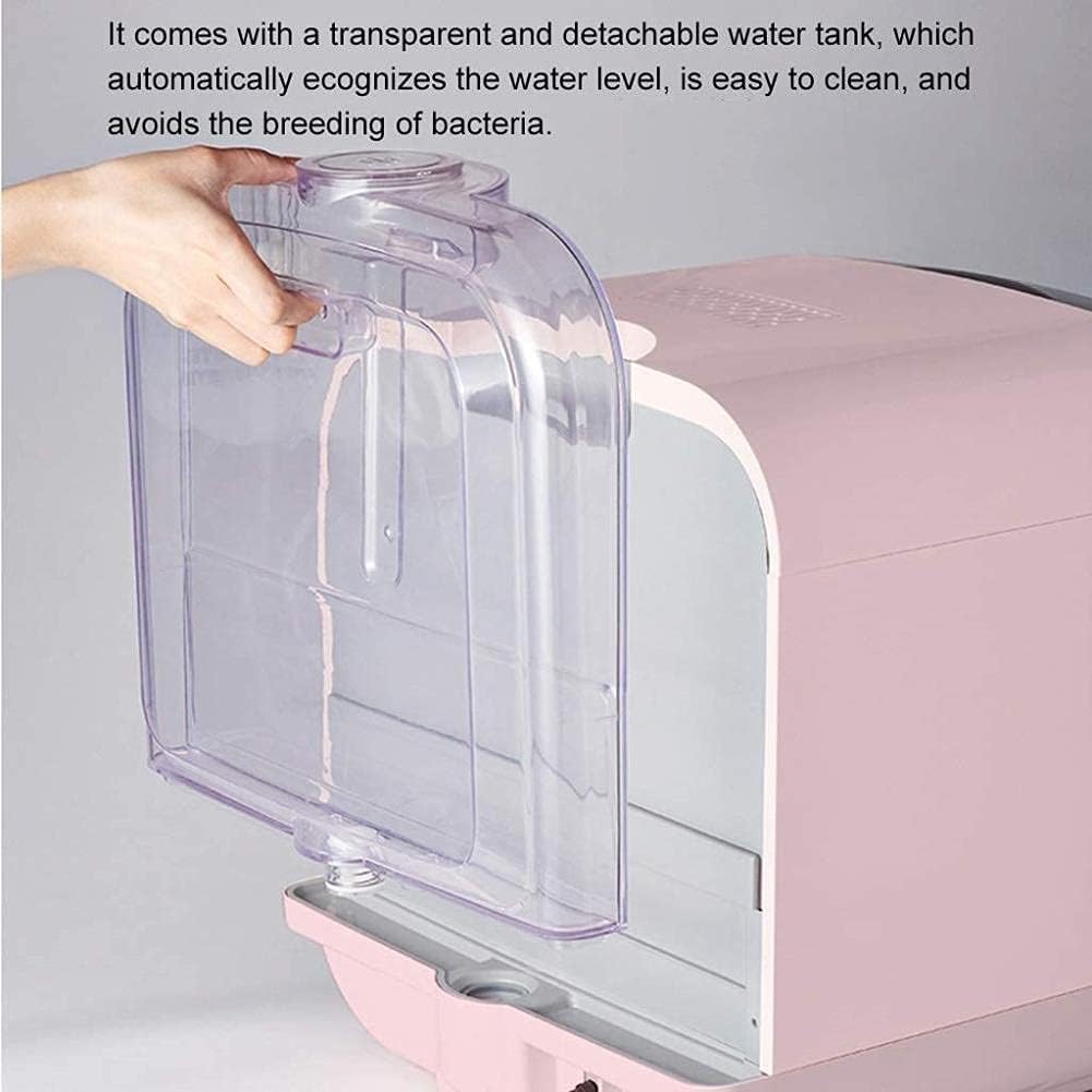 Table Top Compact Dishwasher Mini Dishwasher With 4 Programmes Table Top Dishwashers Slimline Dishwashers Water Consumption: 5L (Color : Pink, Size : 37.8 * 41.2 * 42.2cm) - Amazing Gadgets Outlet