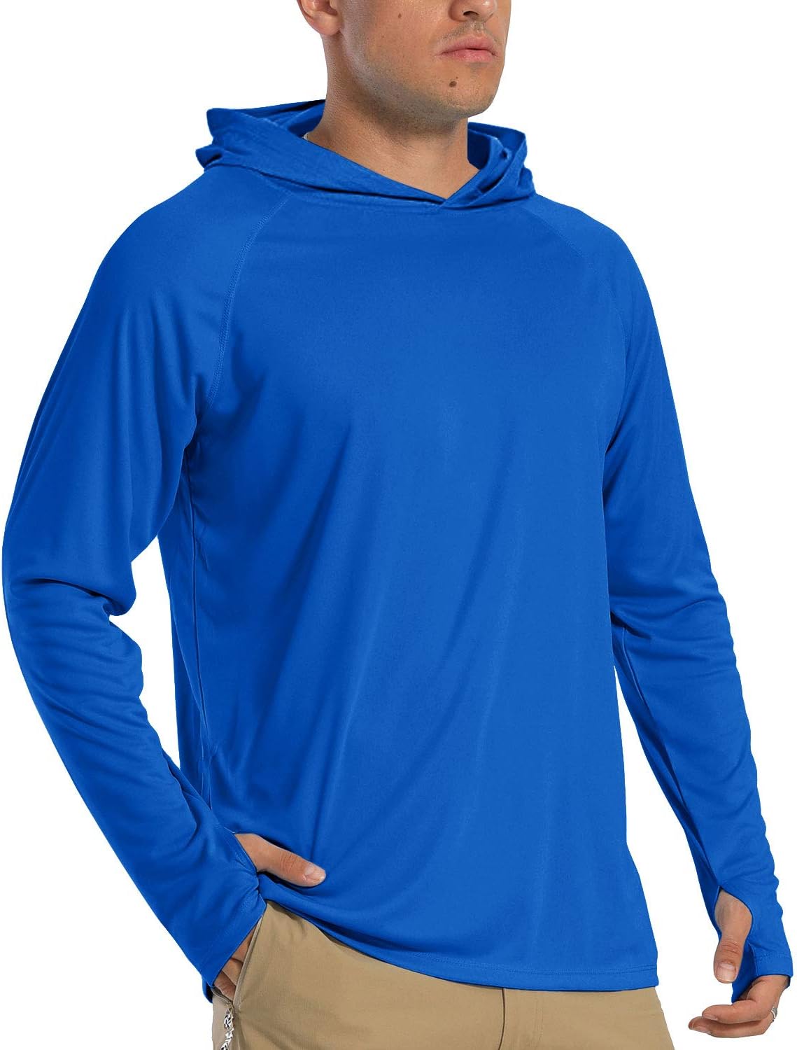 TACVASEN Men's Hoodies UPF 50+ Sun Protection Performance Long Sleeve T - Shirt Quick Dry Outdoor Hoodies - Amazing Gadgets Outlet