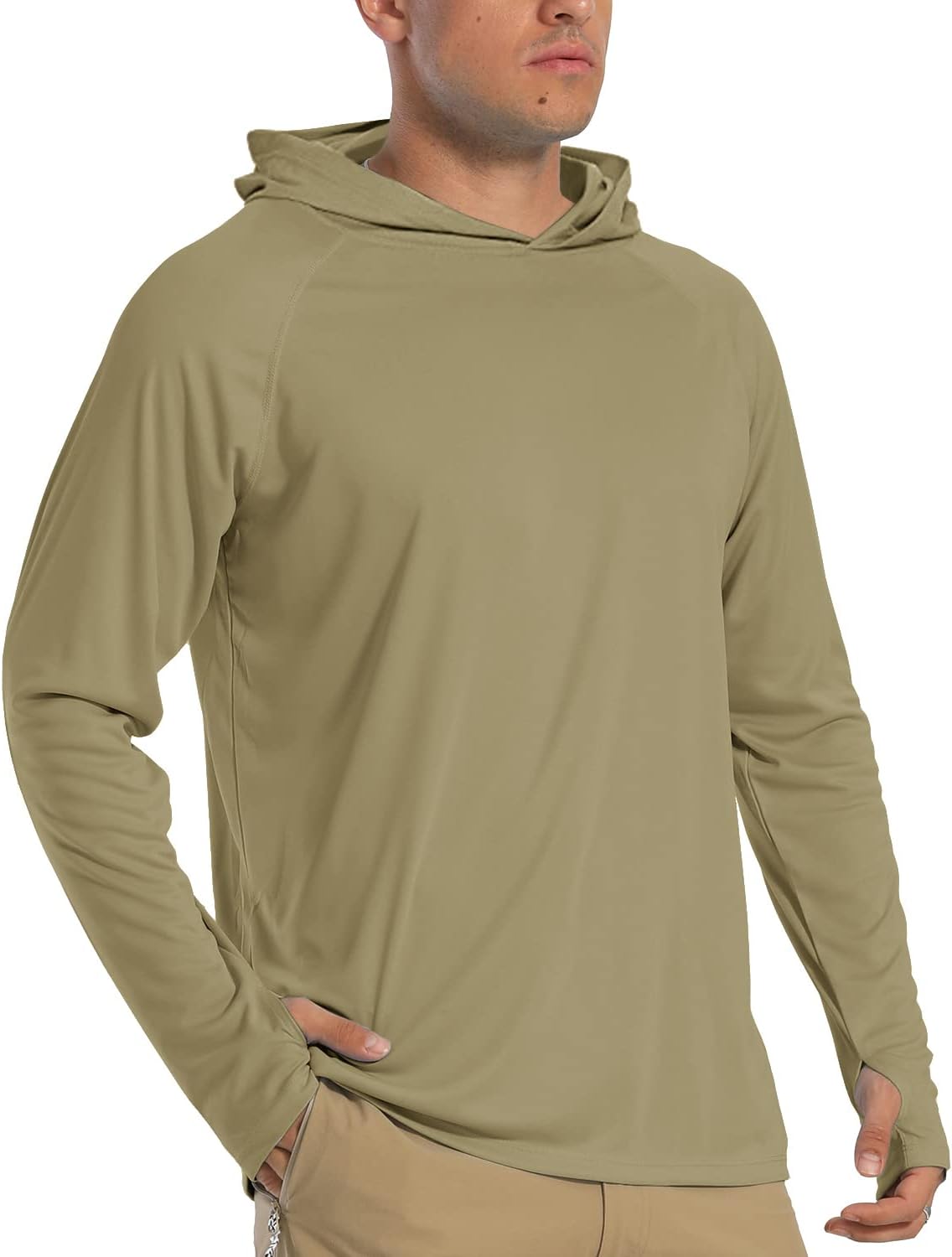 TACVASEN Men's Hoodies UPF 50+ Sun Protection Performance Long Sleeve T - Shirt Quick Dry Outdoor Hoodies - Amazing Gadgets Outlet