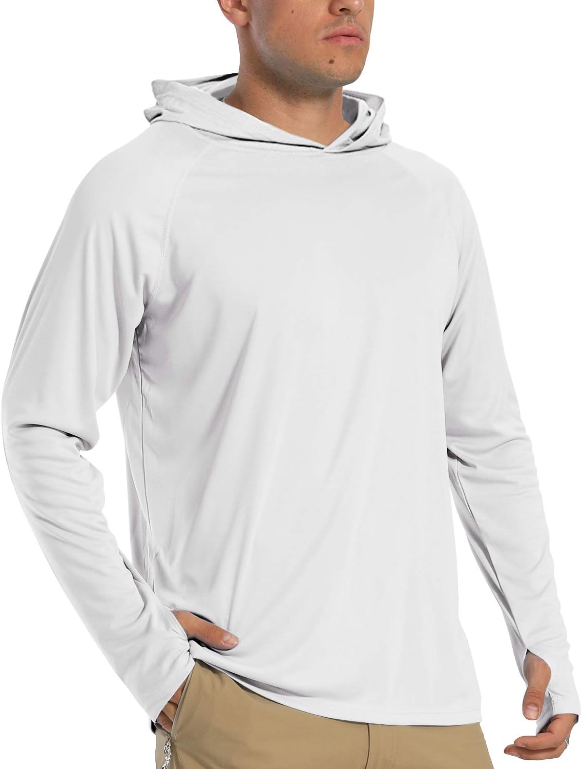 TACVASEN Men's Hoodies UPF 50+ Sun Protection Performance Long Sleeve T - Shirt Quick Dry Outdoor Hoodies - Amazing Gadgets Outlet