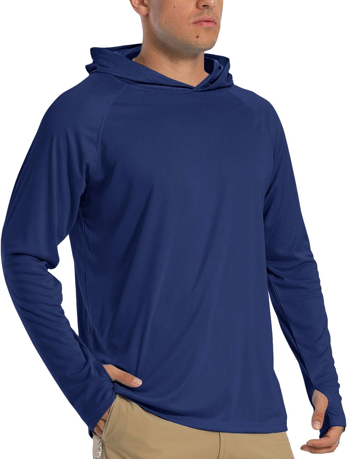 TACVASEN Men's Hoodies UPF 50+ Sun Protection Performance Long Sleeve T - Shirt Quick Dry Outdoor Hoodies - Amazing Gadgets Outlet