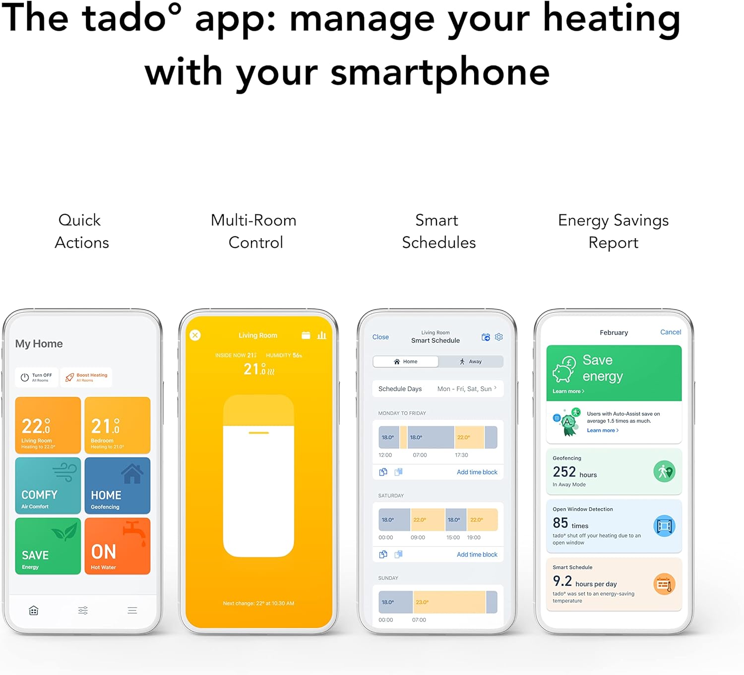 tado° Wired Smart Thermostat Starter Kit V3+ The Smart Thermostat Gives You Full Control Over Your Heating From Anywhere, Save Energy, Easy DIY Installation, Works With Amazon Alexa, Siri, and Google - Amazing Gadgets Outlet