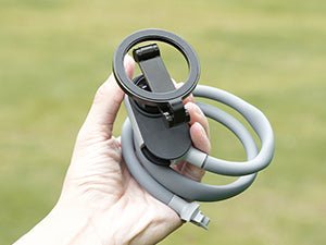TaoAcc Magnetic Neck Mount for Phones | Mobile Holder POV Mobile Phone Holder | Neck Phone Holder | Magsafe Neck Phone Holder for POV Vlog iPhone Android Phones (Grey) - Amazing Gadgets Outlet