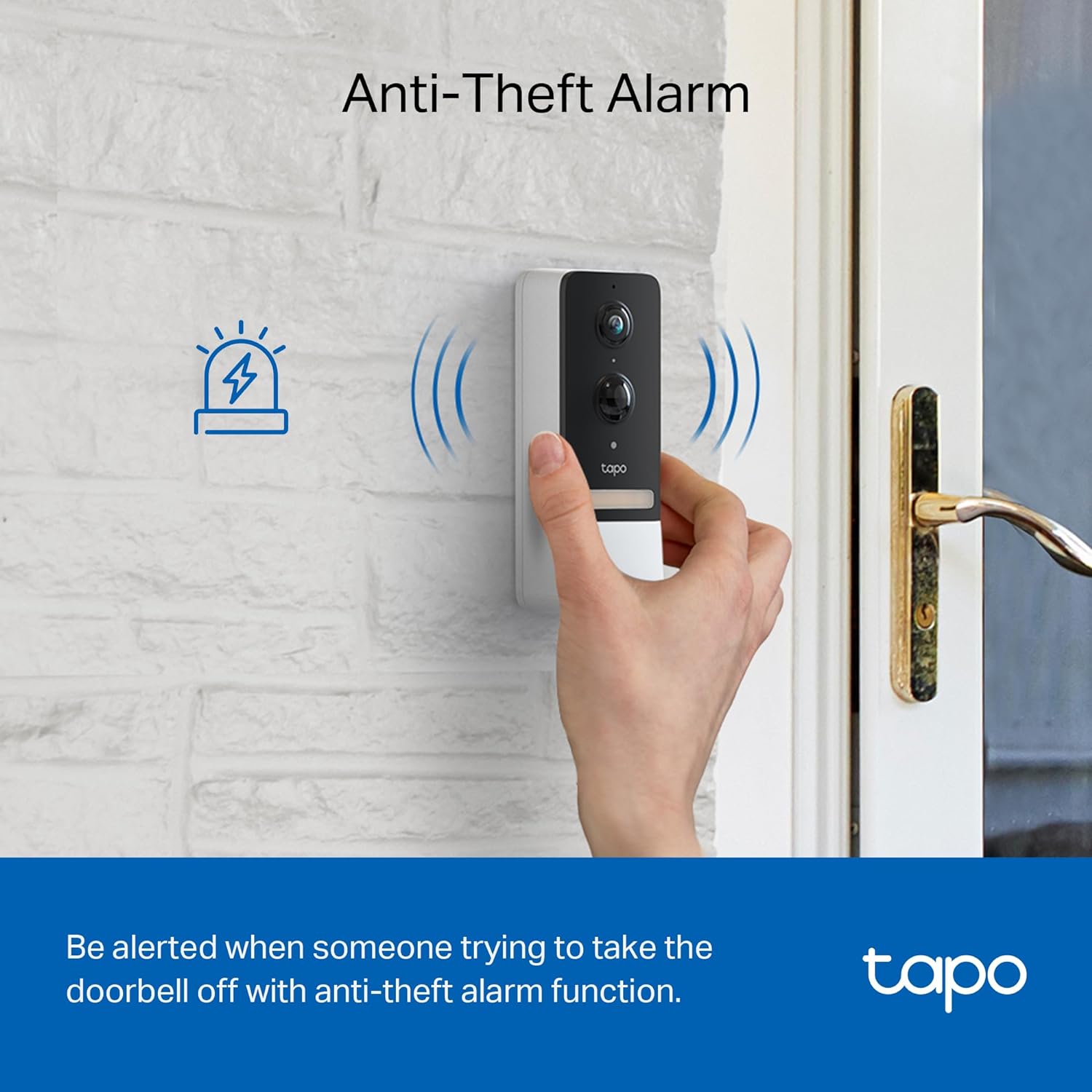 Tapo 2K 5MP Smart Wireless Security Video Doorbell, Battery - powered, Two - Way Talk, IP64, Colour Night Vision, Cloud &Local Storage, Works with Alexa&Google Home, Easy Installation(Tapo D230S1) - Amazing Gadgets Outlet