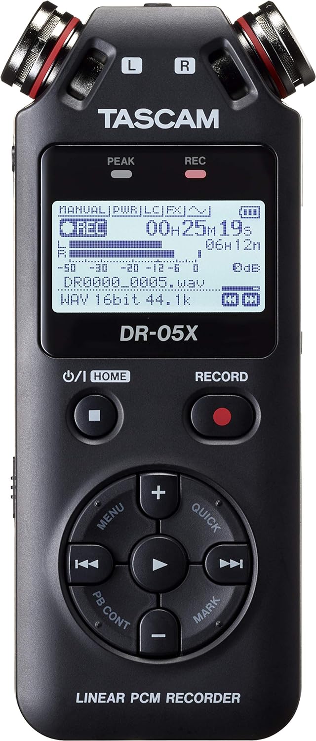 Tascam DR - 05X portable audio recorder, usb2.0 - Amazing Gadgets Outlet