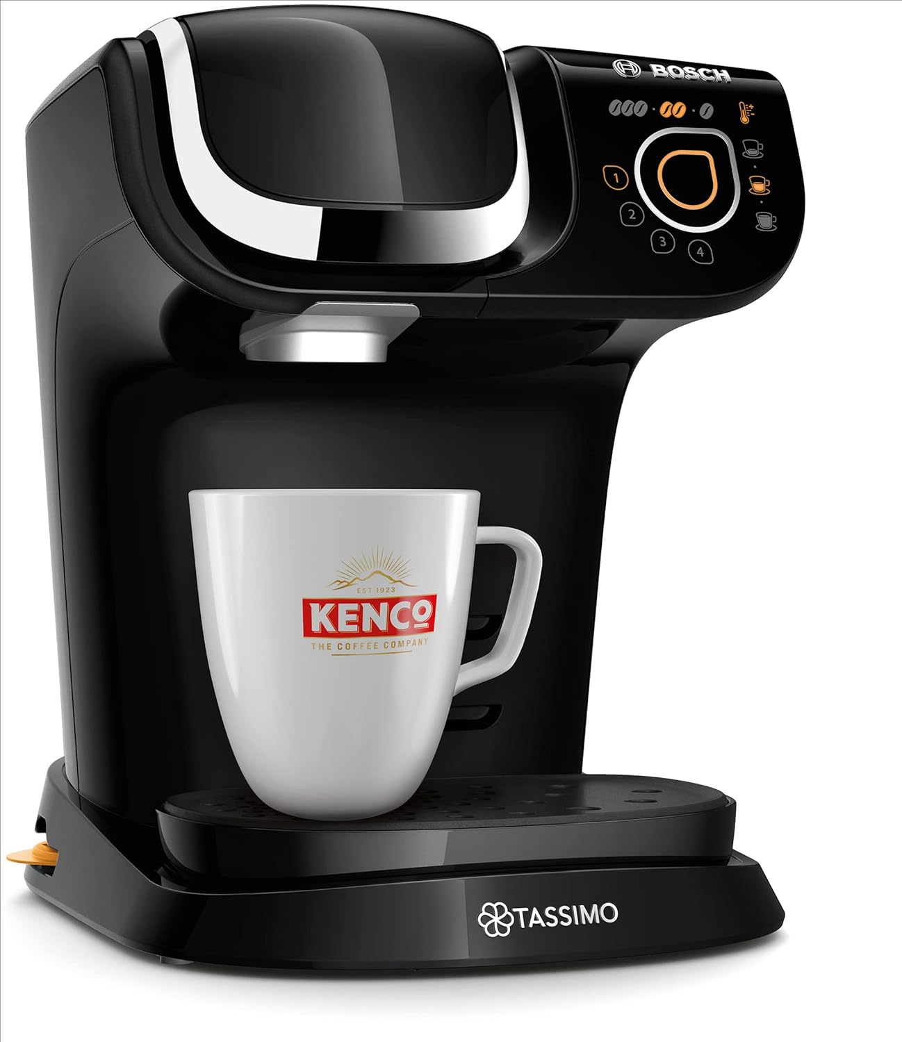 TASSIMO Bosch My Way 2 TAS6502GB Coffee Machine, 1500 Watt, 1.3 Litre - Black - Amazing Gadgets Outlet