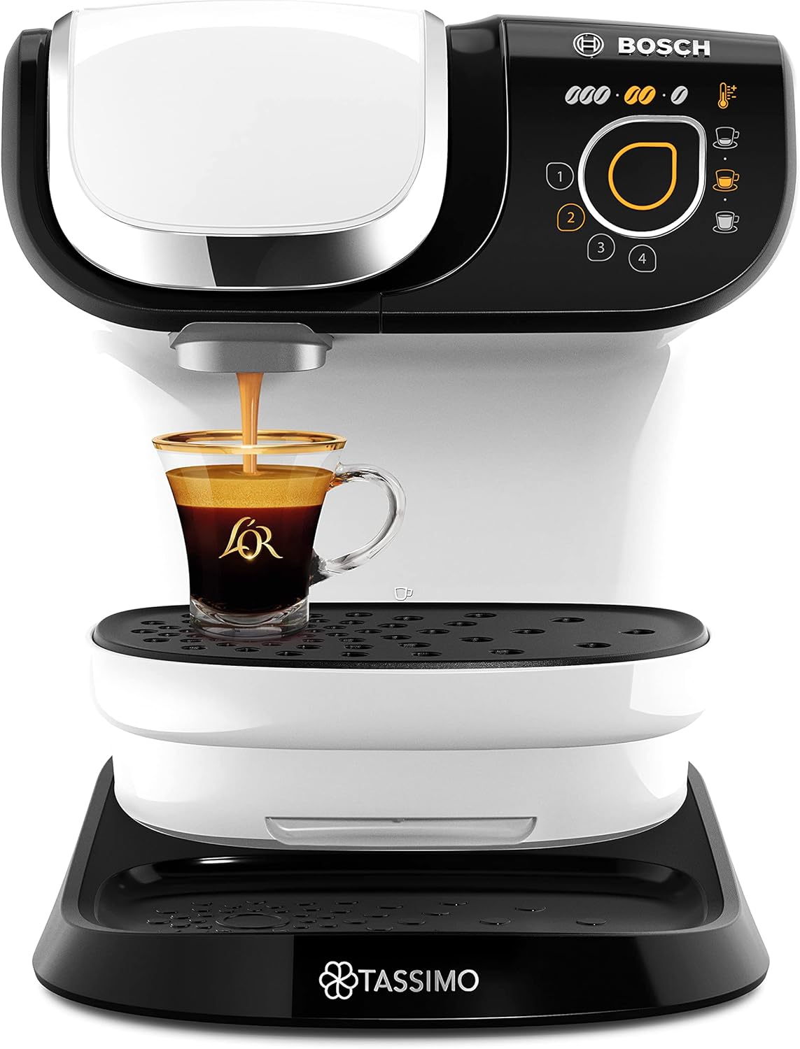 Tassimo Bosch My Way 2 TAS6504GB Coffee Machine, 1500 Watt, 1.3 Litre - White - Amazing Gadgets Outlet